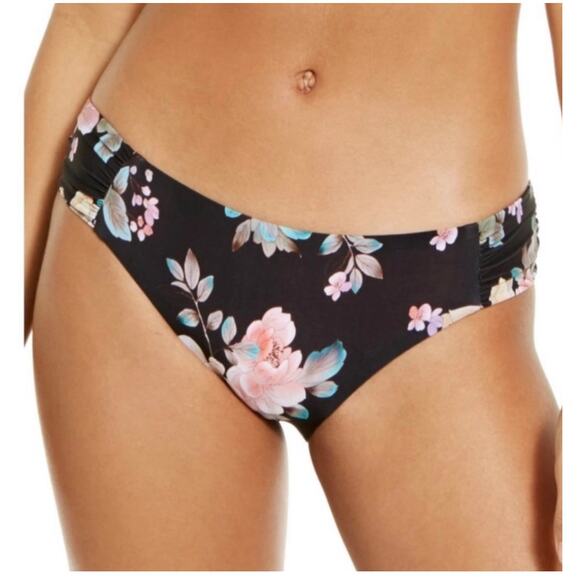 Becca Bikini Bottoms SZ Extra Large American Fit Hipster Floral Swim First Date - Picture 1 of 12